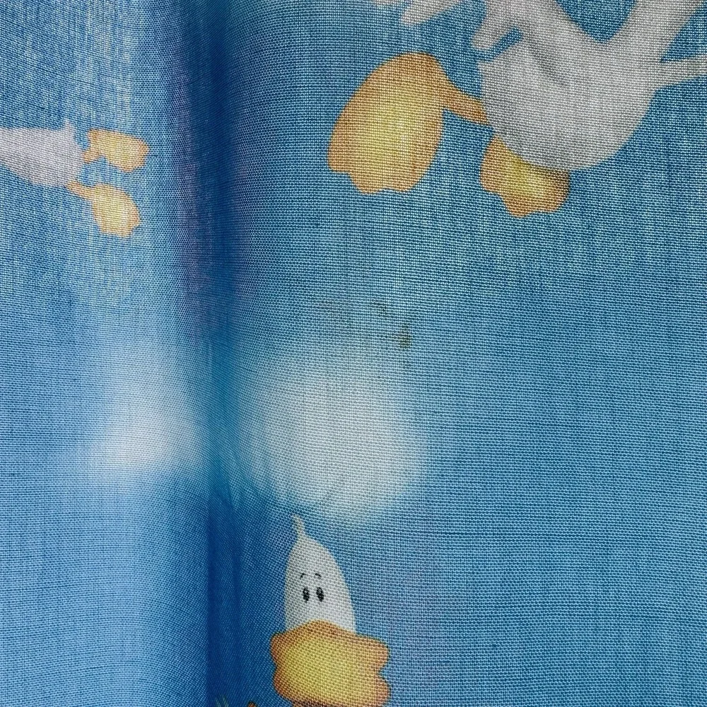 Universal Studios Sitting Ducks Shower Curtain Hanger Cartoon Blue Bathroom Hook
